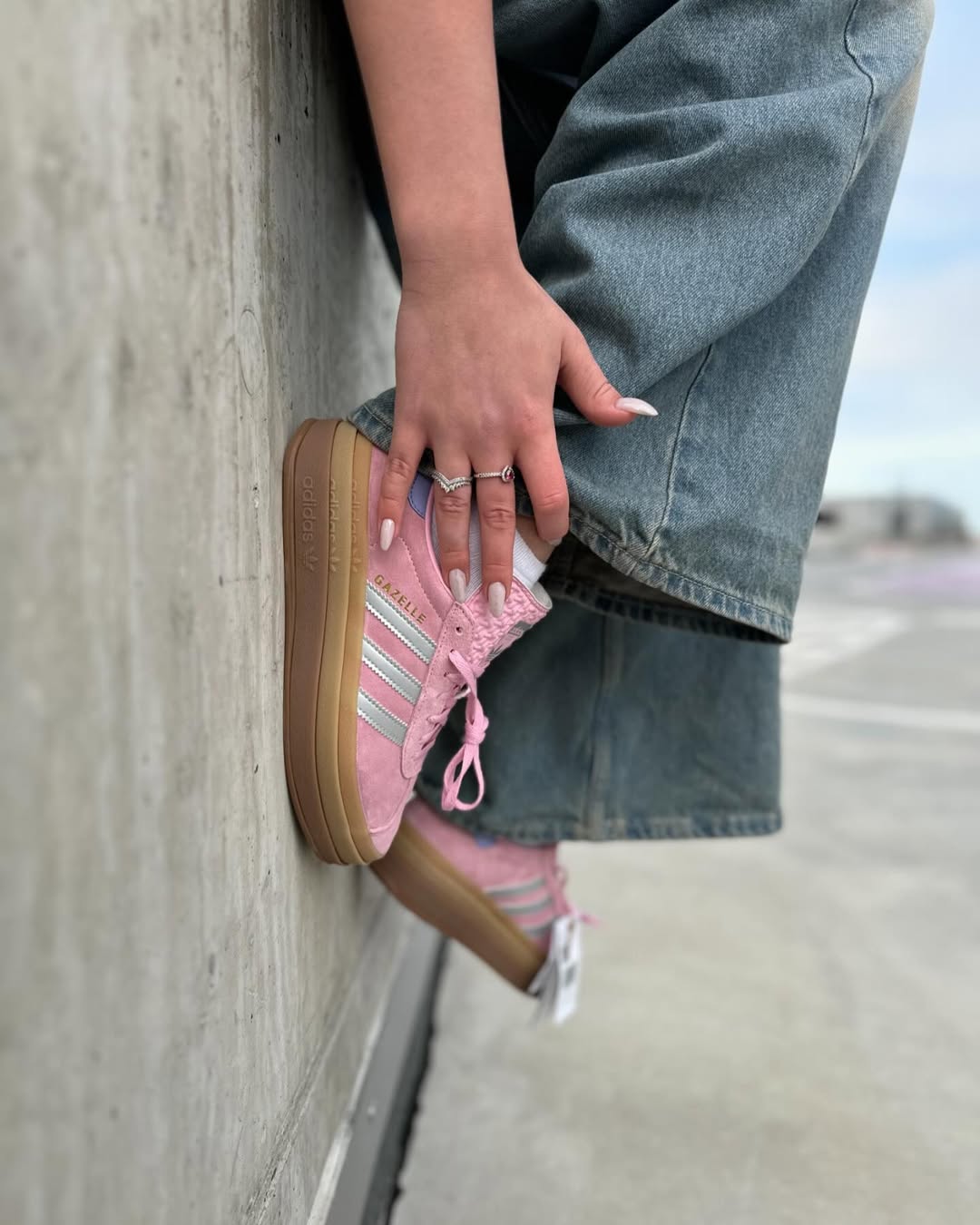 Adidas Gazelle Bold True Pink Gum (GS) - JH5539 - Men's and Women's Sneakers > Sneakers > Adidas Gazlle > Low - Top Sneakers
