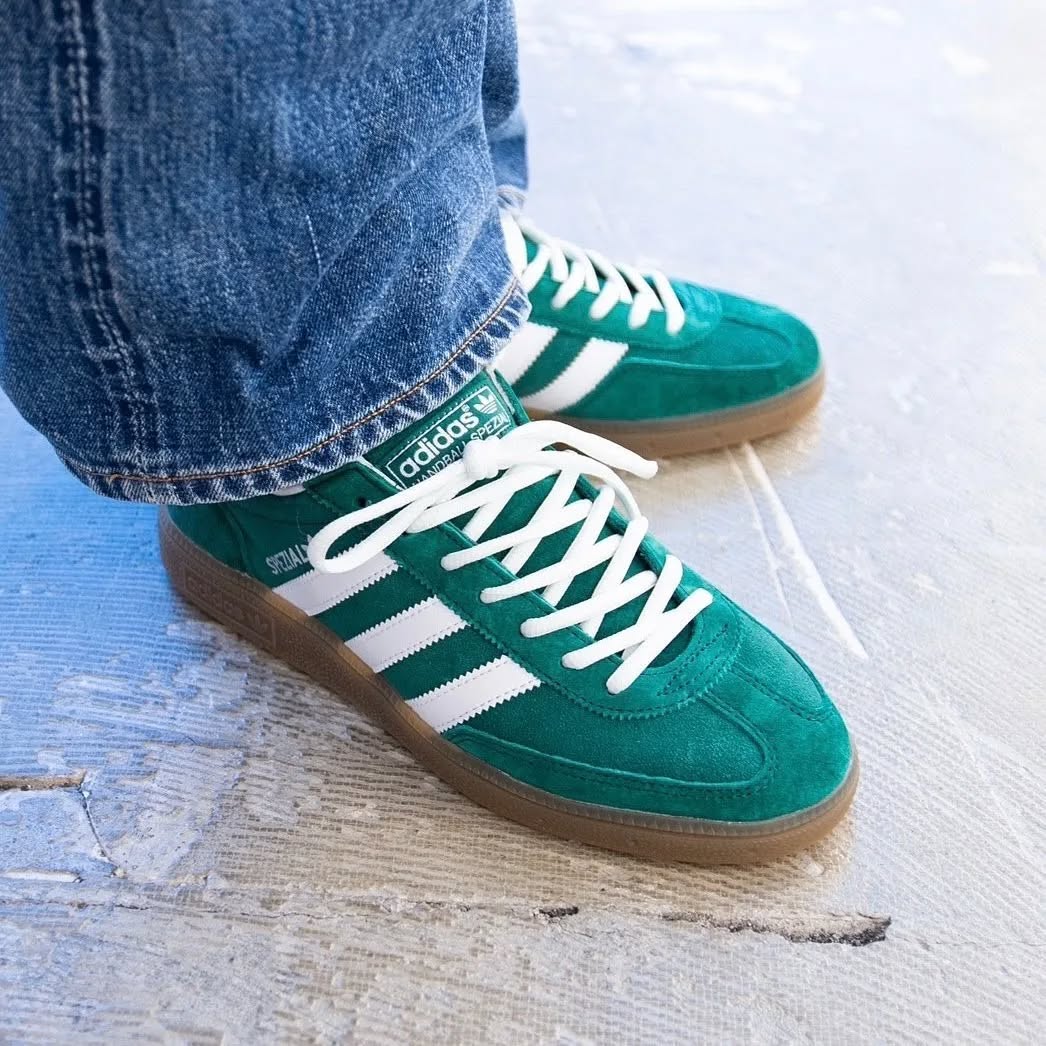 Adidas Handball Spezial Collegiate Green Gum - IF8913 - Men's and Women's Sneakers > Sneakers > Adidas Handball Spezial > Low - Top Sneakers