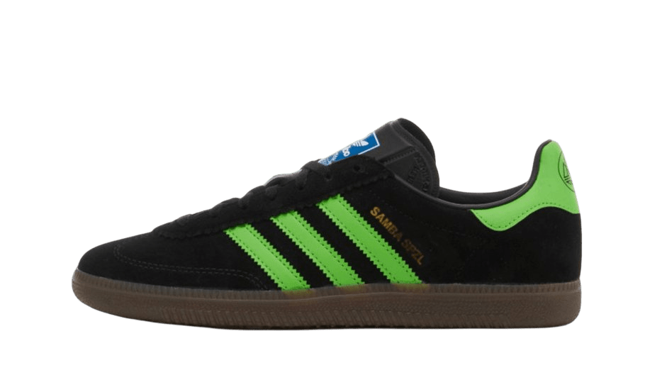 Adidas Samba Deco SPZL Core Black Lucid Lime - IF5738 - Men's and Women's Sneakers > Sneakers > Adidas Samba > Low - Top Sneakers