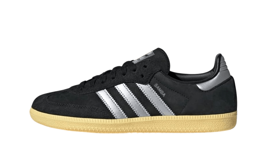 Adidas Samba OG Core Black Matte Silver - IE8128 - Men's and Women's Sneakers > Sneakers > Adidas Samba > Low - Top Sneakers