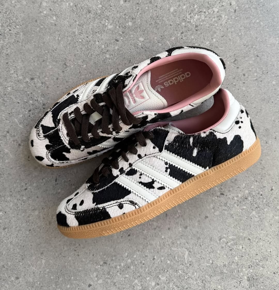 Adidas Samba OG Cow Print - JR1256 - Men's and Women's Sneakers > Sneakers > Adidas Samba > Low - Top Sneakers