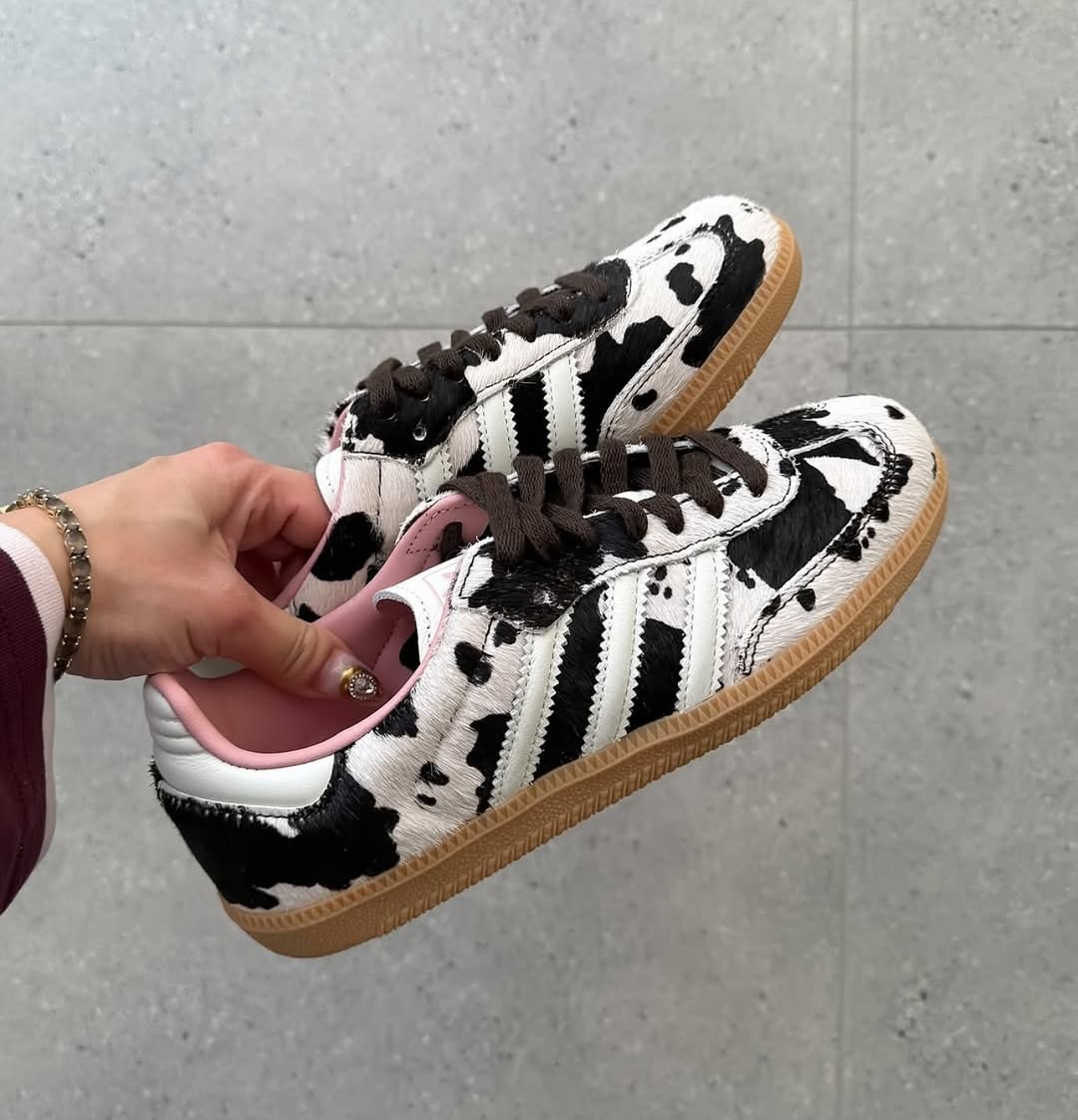 Adidas Samba OG Cow Print - JR1256 - Men's and Women's Sneakers > Sneakers > Adidas Samba > Low - Top Sneakers