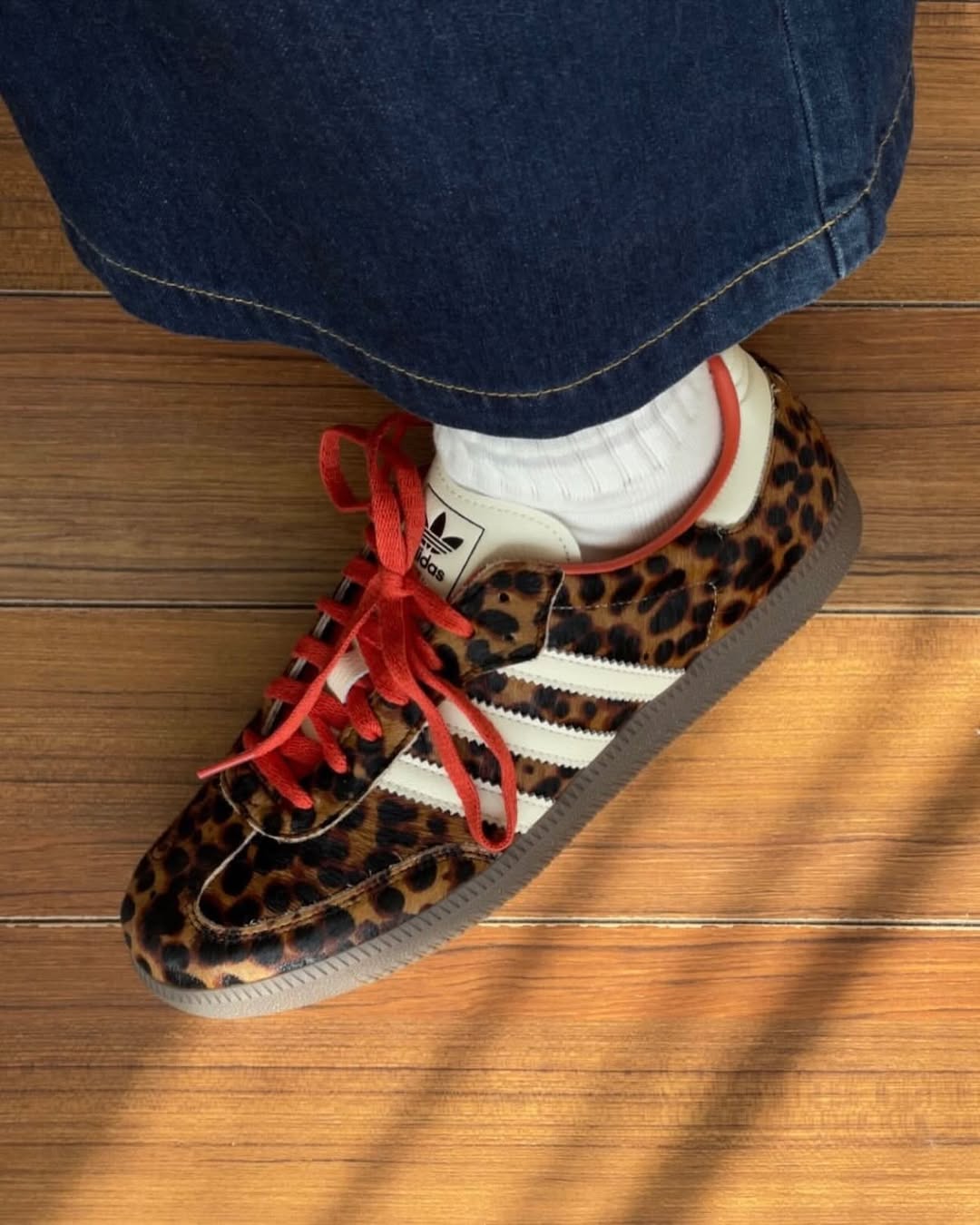 Adidas Samba OG Preloved Red Leopard - JI2734 - Men's and Women's Sneakers > Sneakers > Adidas Samba > Low - Top Sneakers