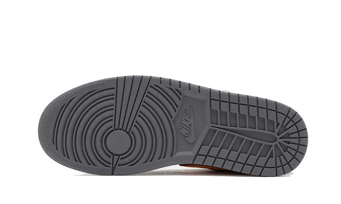Air Jordan 1 Low Black Vivid Orange - FN7308 - 008 - sneakers