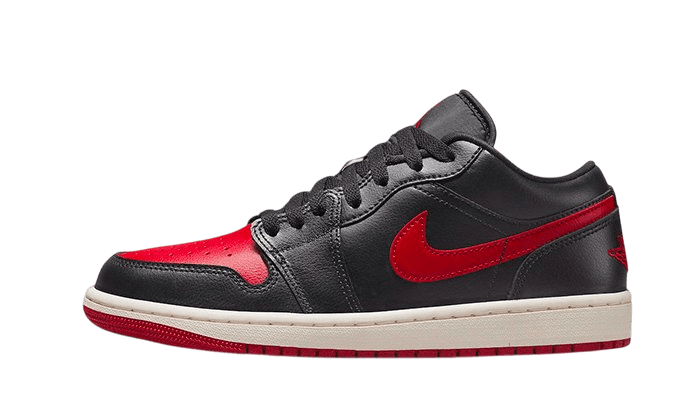 Air Jordan 1 Low Bred Sail - DC0774 - 061 - Men's and Women's Sneakers > Sneakers > Jordan 1 > Low - Top Sneakers