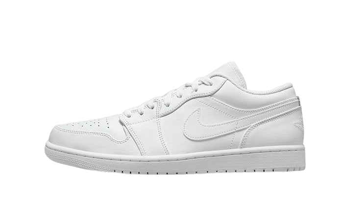 Air Jordan 1 Low Triple White (2022) - 553558 - 136 - Men's and Women's Sneakers > Sneakers > Jordan 1 > Low - Top Sneakers