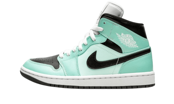 Air Jordan 1 Mid Aqua Blue Tint - BQ6472 - 300 - Men's and Women's Sneakers > Sneakers > Jordan 1 > Mid - Top Sneakers