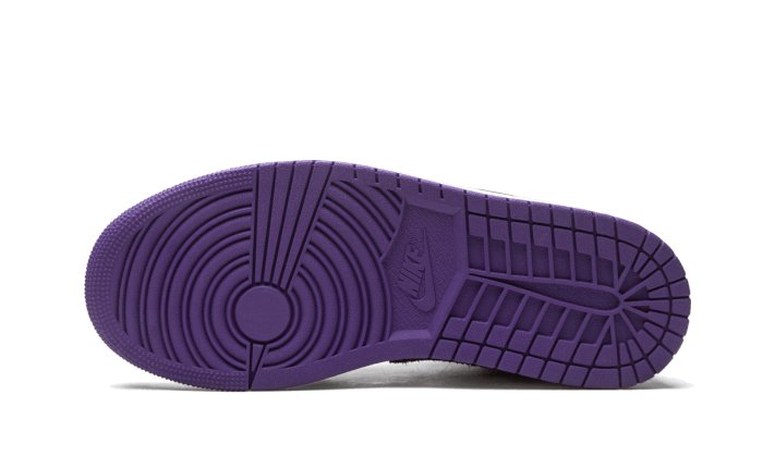 Air Jordan 1 Mid SE Varsity Purple - 852542 - 105 - sneakers
