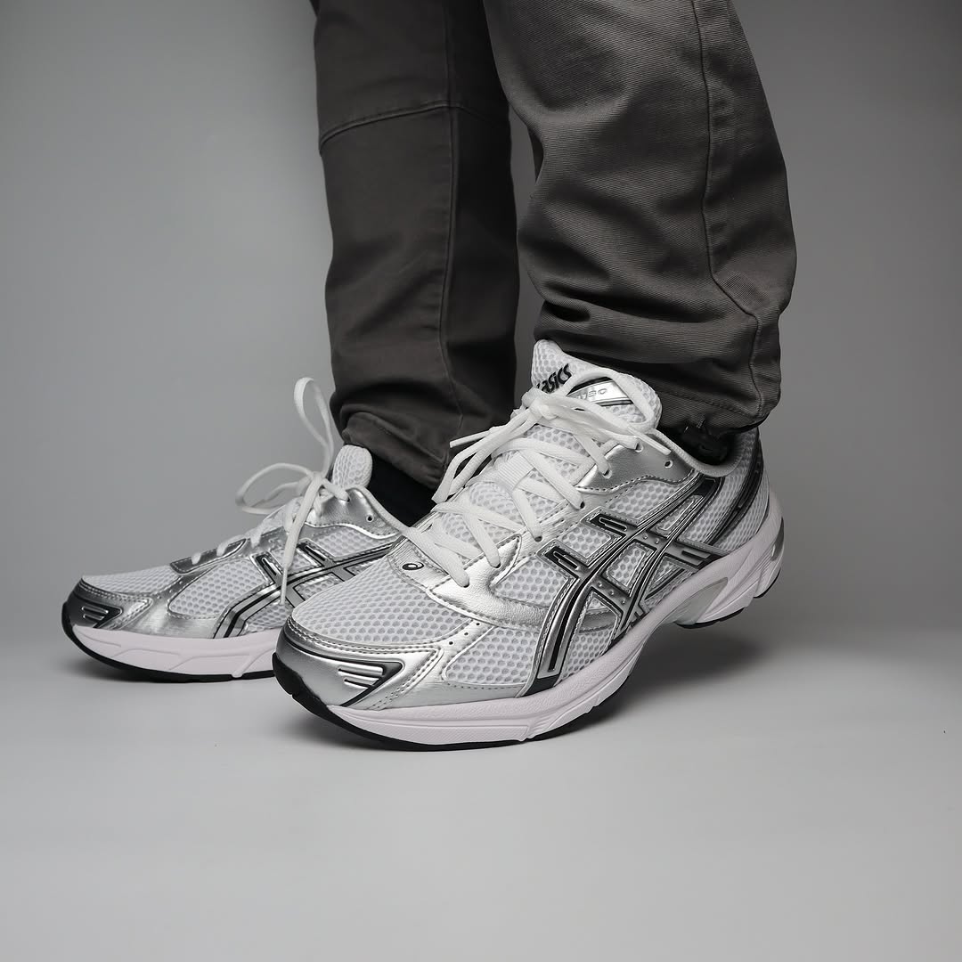 ASICS Gel - 1130 White Pure Silver - 1201B020 - 100 - Men's and Women's Sneakers > Sneakers > Asics Gel - 1130 > Low - Top Sneakers