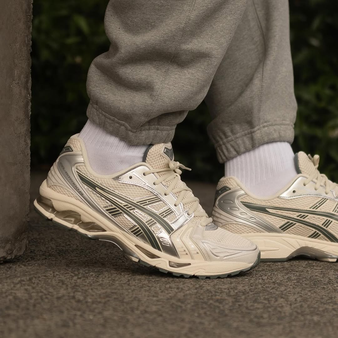 ASICS Gel - Kayano 14 Birch Dark Pewter - 1201A019 - 200 - Men's and Women's Sneakers > Sneakers > Asics Gel - Kayano 14 > Low - Top Sneakers