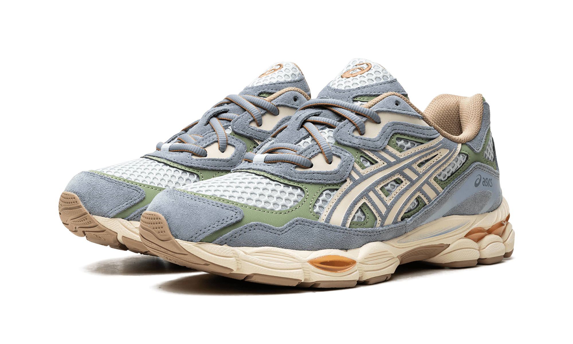 ASICS Gel - NYC Cold Moss Fjord Grey - 1203A372 - 403 - Men's and Women's Sneakers > Sneakers > Asics Gel - NYC > Low - Top Sneakers