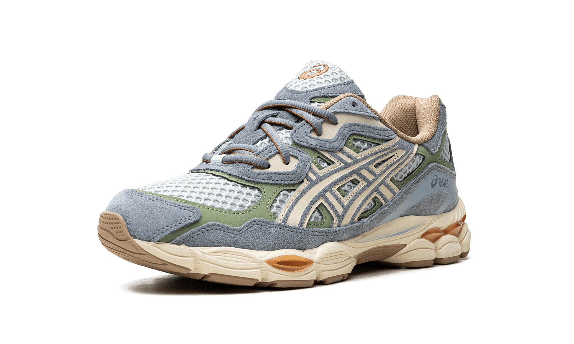 ASICS Gel - NYC Cold Moss Fjord Grey - 1203A372 - 403 - Men's and Women's Sneakers > Sneakers > Asics Gel - NYC > Low - Top Sneakers