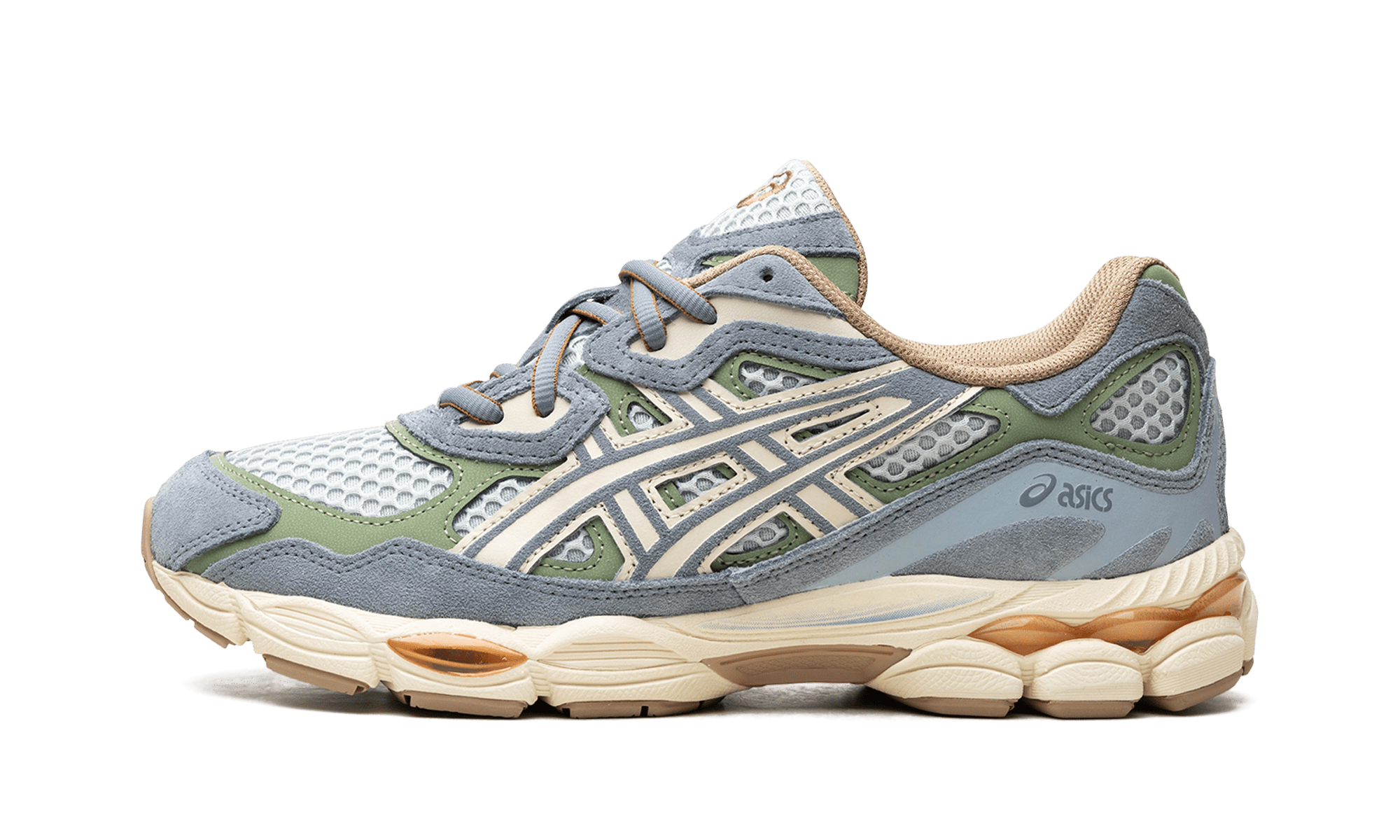 ASICS Gel - NYC Cold Moss Fjord Grey - 1203A372 - 403 - Men's and Women's Sneakers > Sneakers > Asics Gel - NYC > Low - Top Sneakers