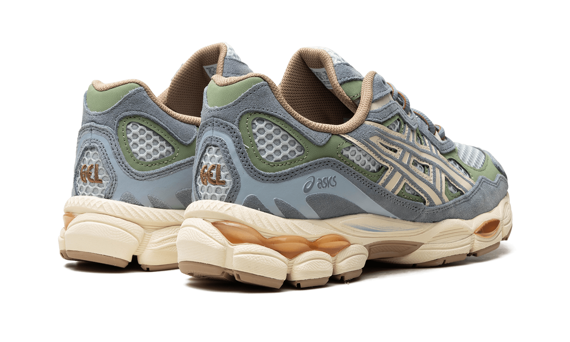 ASICS Gel - NYC Cold Moss Fjord Grey - 1203A372 - 403 - Men's and Women's Sneakers > Sneakers > Asics Gel - NYC > Low - Top Sneakers