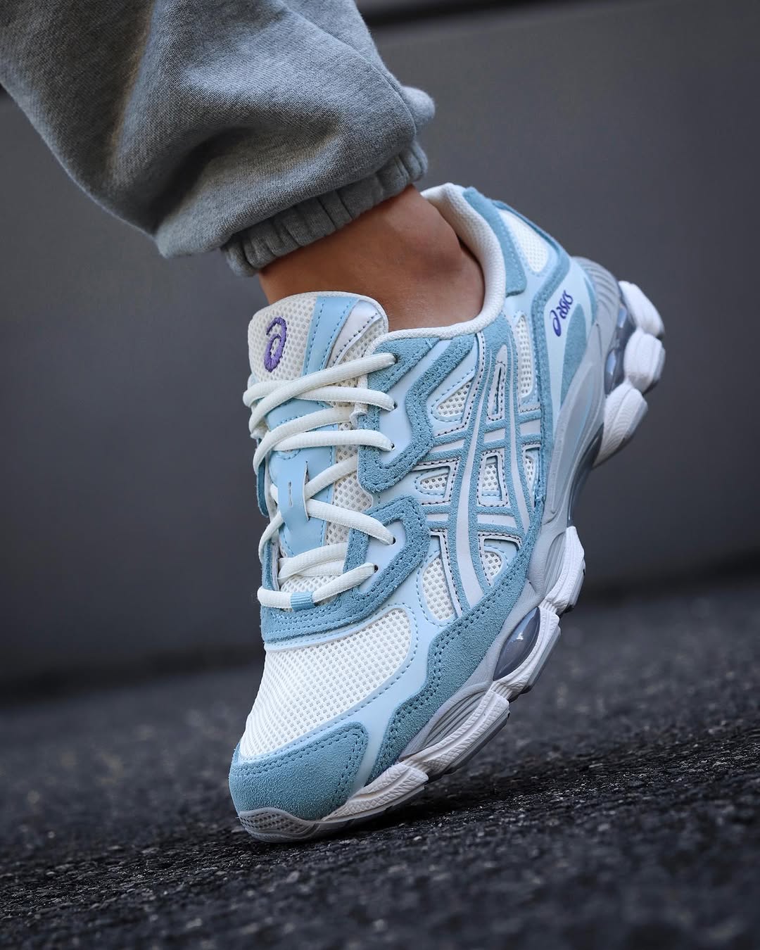 ASICS Gel - NYC Cream Arctic Sky - 1203A383 - 107 - Men's and Women's Sneakers > Sneakers > Asics Gel - NYC > Low - Top Sneakers