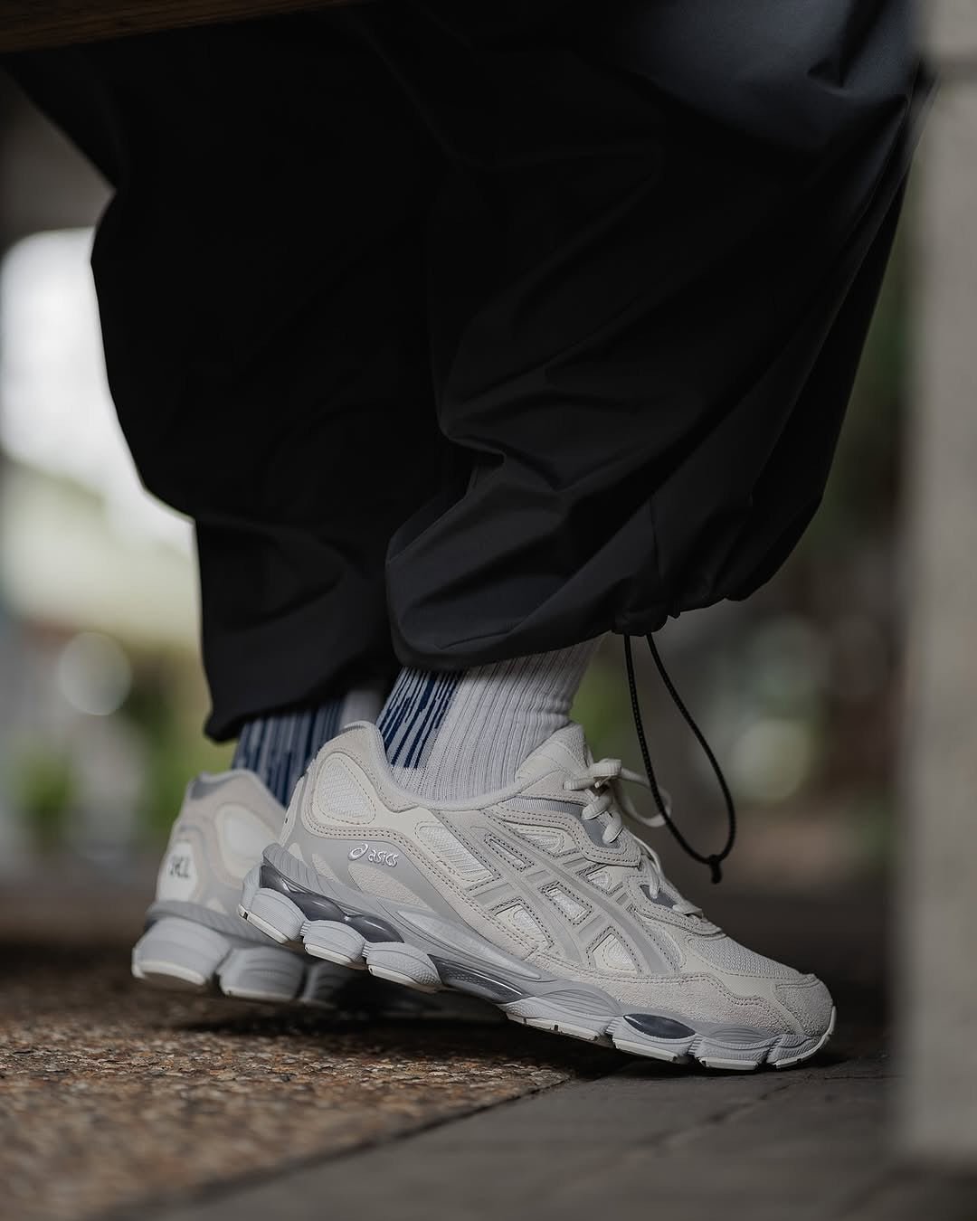 ASICS Gel - NYC Cream Grey - 1203A739 - 100 - Men's and Women's Sneakers > Sneakers > Asics Gel - NYC > Low - Top Sneakers