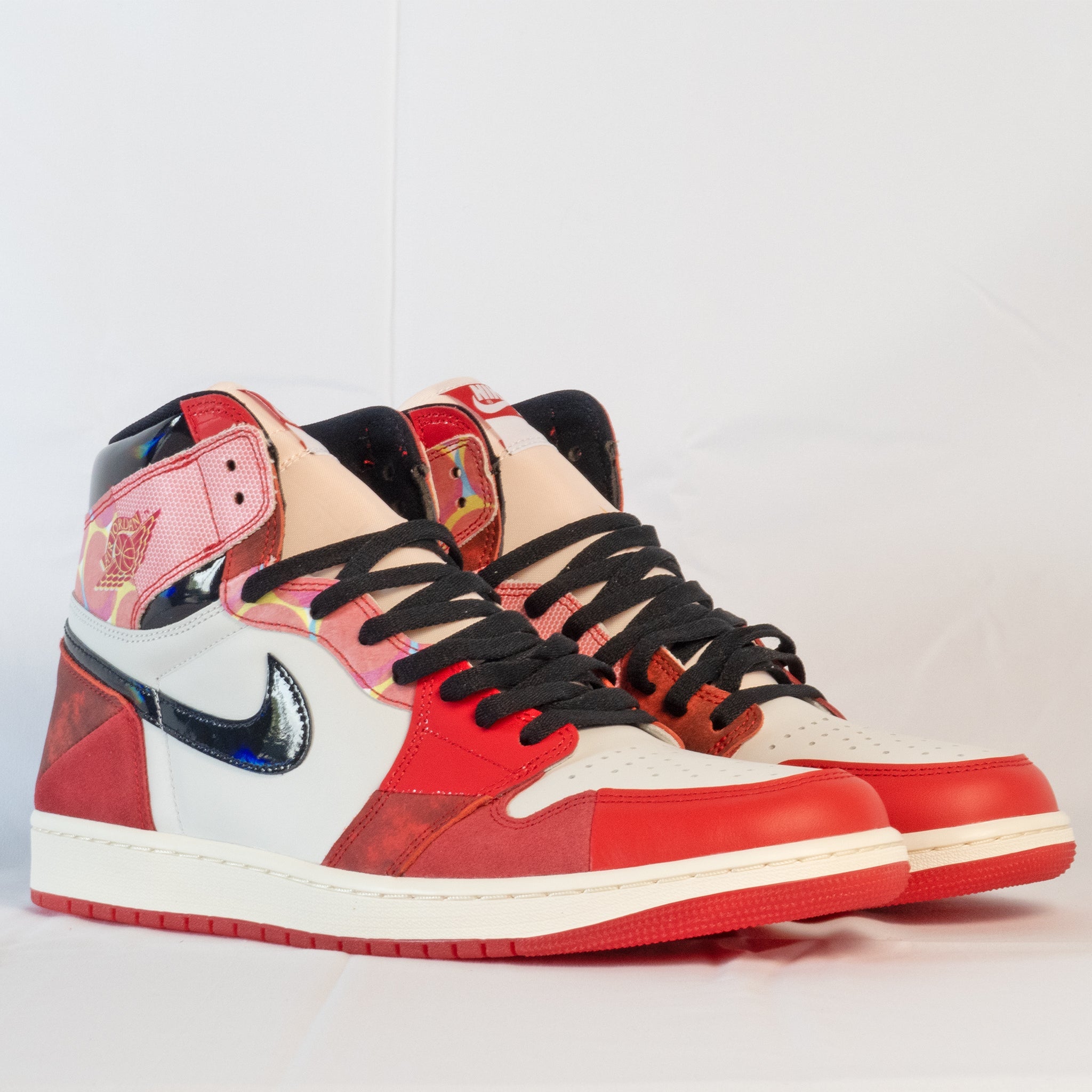 Jordan 1 Retro High OG Spider - Man Across the Spider - Verse - DV1748 - 601 - Men's and Women's Sneakers > Sneakers > Jordan 1 > High - Top Sneakers