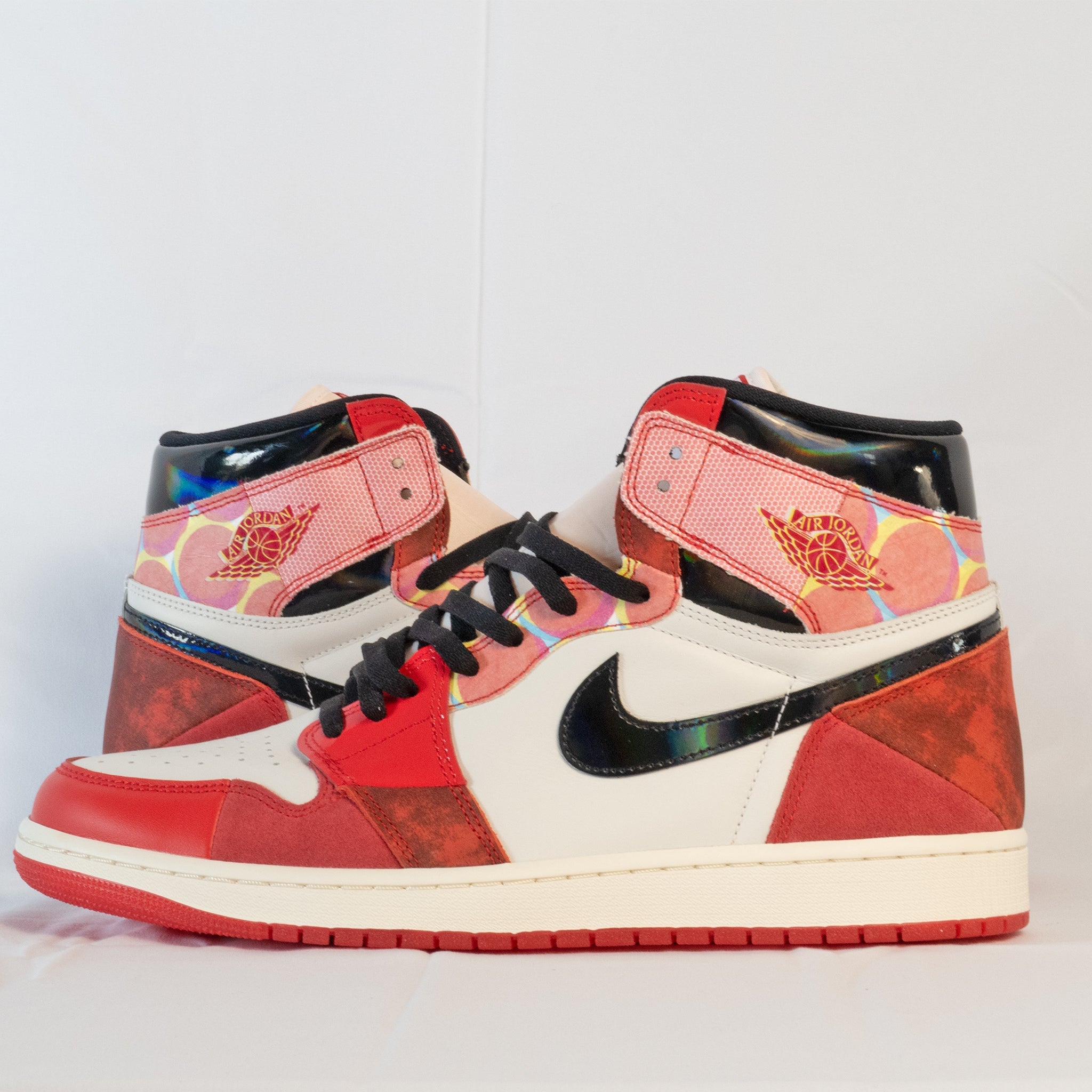 Jordan 1 Retro High OG Spider - Man Across the Spider - Verse - DV1748 - 601 - Men's and Women's Sneakers > Sneakers > Jordan 1 > High - Top Sneakers