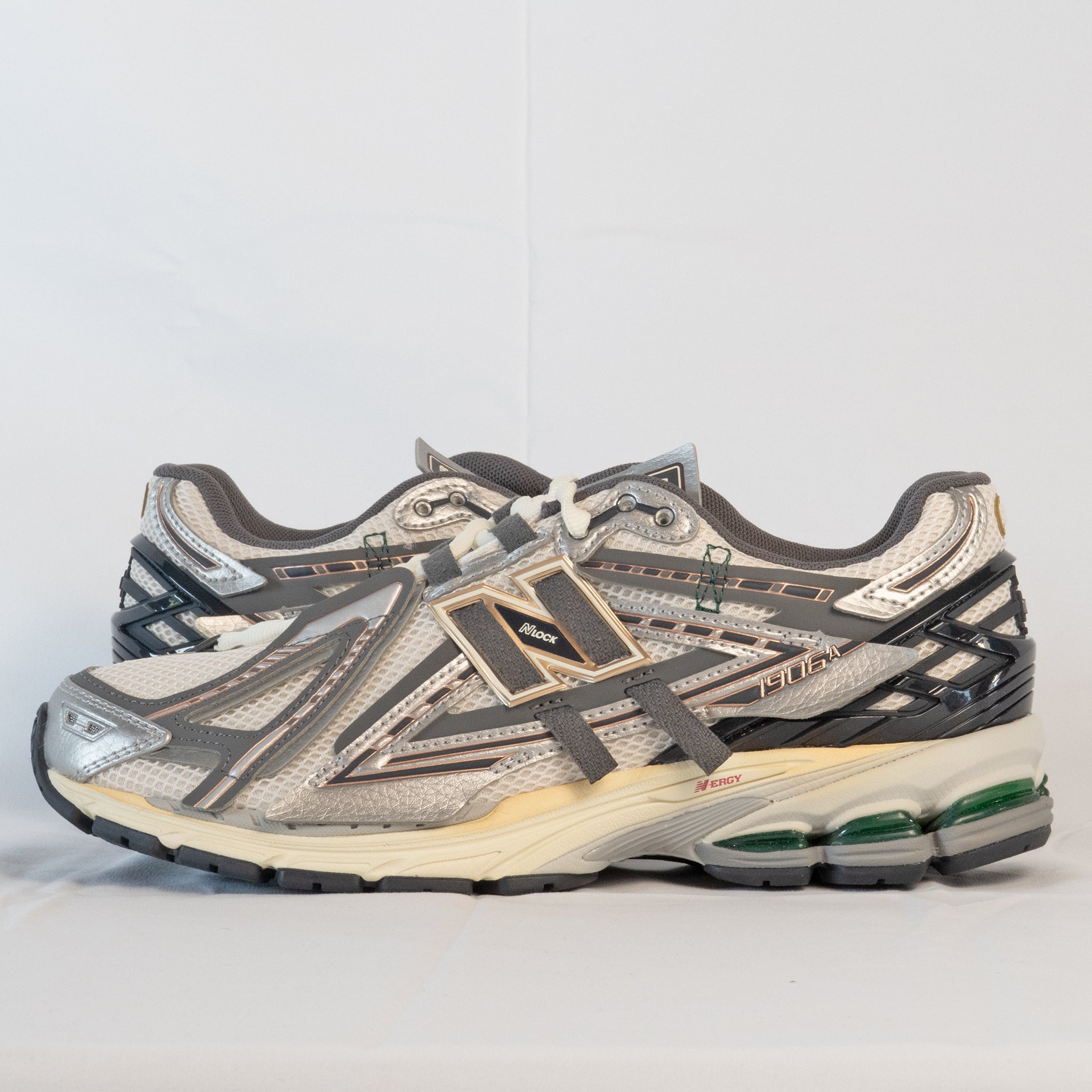 New Balance 1906A Silver Metalic Castlerock - M1906AD - Men's and Women's Sneakers > Sneakers > New Balance 1906 > Low - Top Sneakers