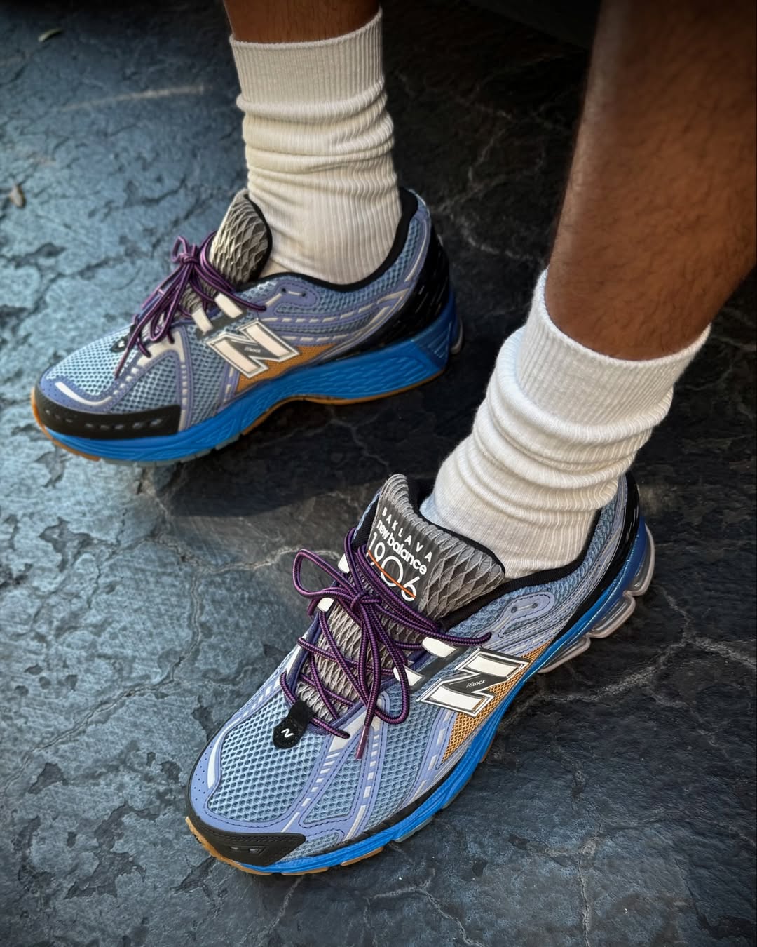 New Balance 1906R Action Bronson Medusa Azul - M1906RON - Men's and Women's Sneakers > Sneakers > New Balance 1906 > Low - Top Sneakers