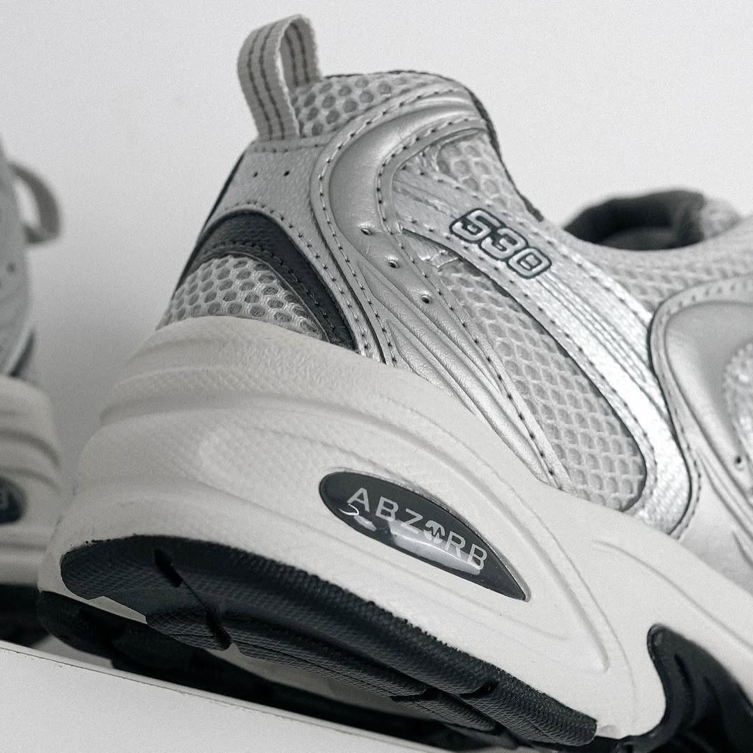 New Balance 530 Grey Matter Silver Metallic - MR530LG - Men's and Women's Sneakers > Sneakers > New Balance 530 > Low - Top Sneakers