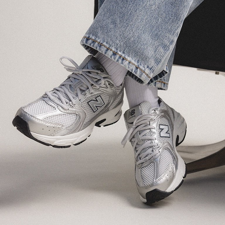New Balance 530 Grey Matter Silver Metallic - MR530LG - Men's and Women's Sneakers > Sneakers > New Balance 530 > Low - Top Sneakers