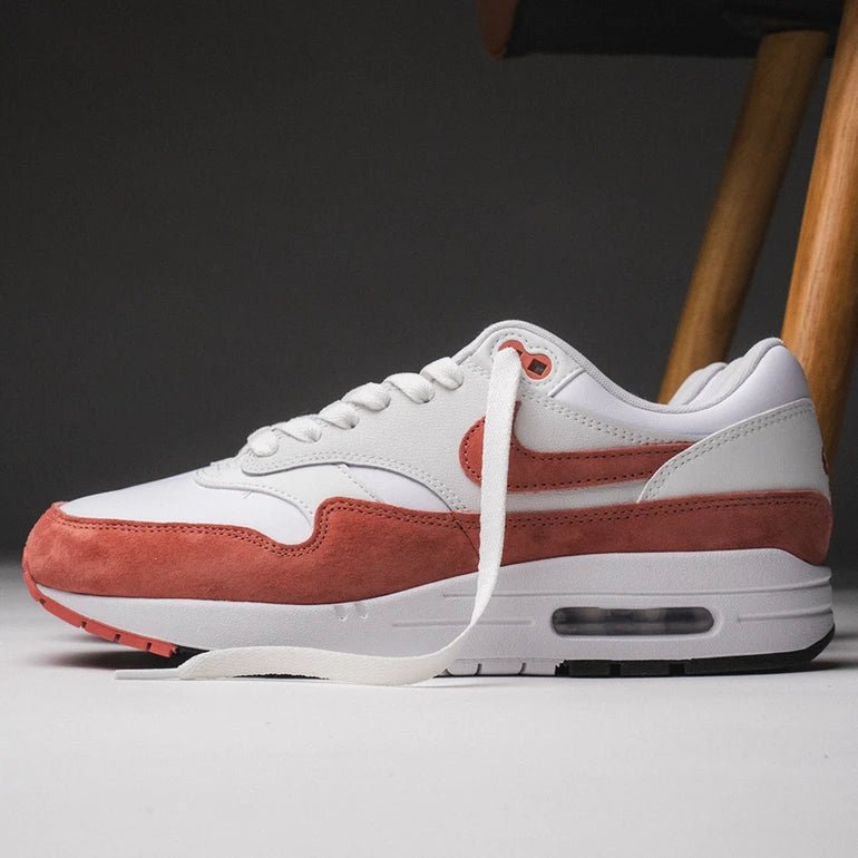 Nike Air Max 1 '87 White Canyon Pink - FZ1468 - 100 - Men's and Women's Sneakers > Sneakers > Air Max 180 > Mid - Top Sneakers