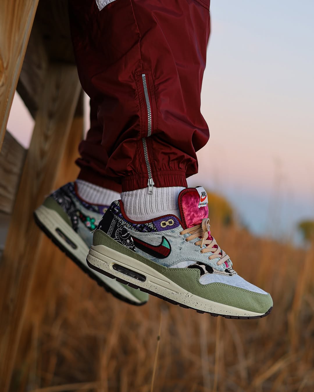Nike Air Max 1 Concepts Mellow - DN1803 - 300 - Men's and Women's Sneakers > Sneakers > Air Max 1 > Low - Top Sneakers