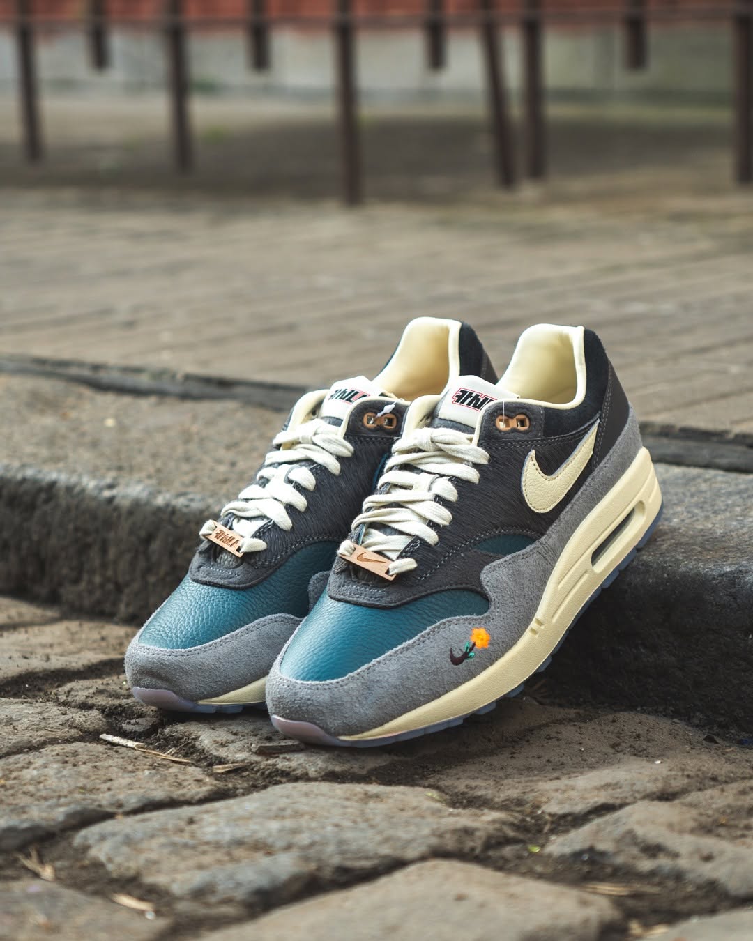 Nike Air Max 1 Kasina Won - Ang Grey - DQ8475 - 001 - Men's and Women's Sneakers > Sneakers > Air Max 1 > Low - Top Sneakers