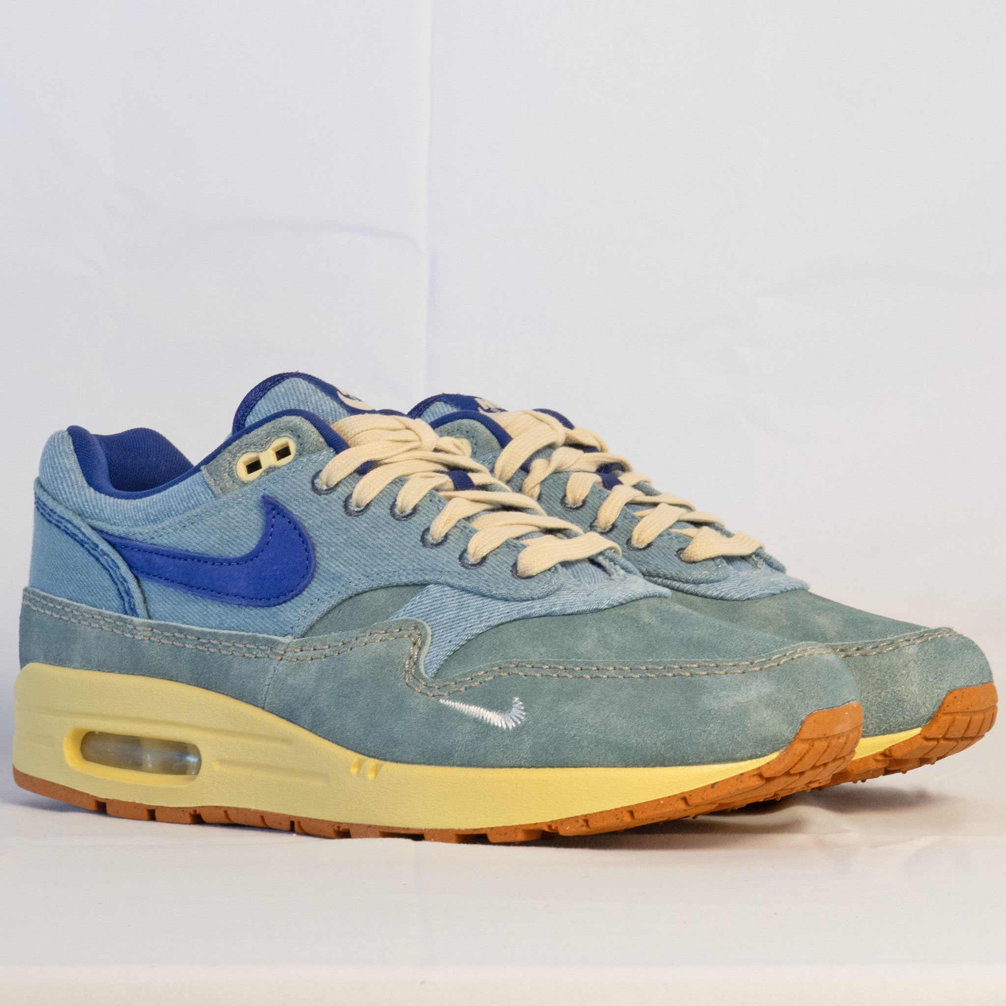 Nike Air Max 1 PRM Dirty Denim - DV3050 - 300 - Men's and Women's Sneakers > Sneakers > Air Max 1 > Low - Top Sneakers