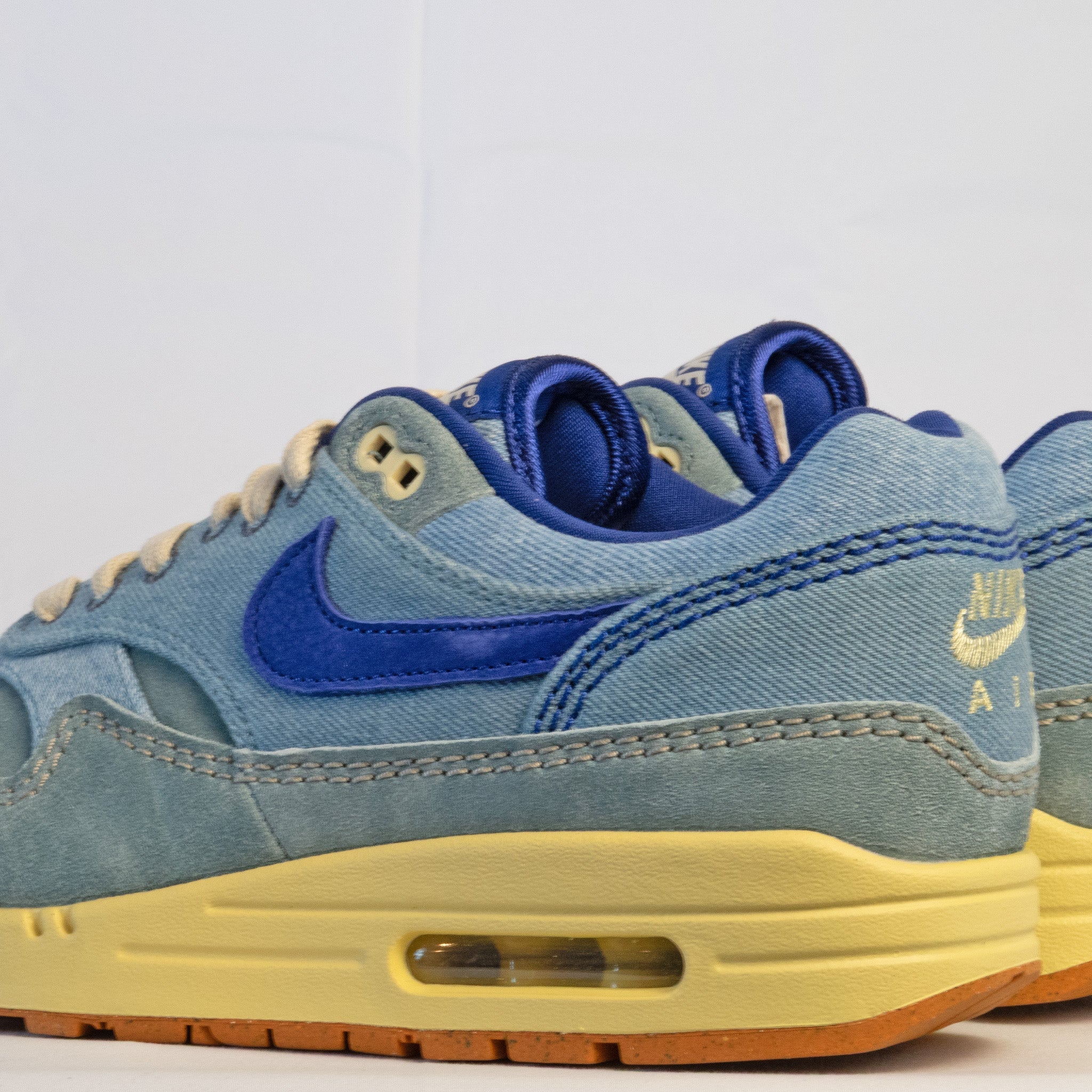 Nike Air Max 1 PRM Dirty Denim - DV3050 - 300 - Men's and Women's Sneakers > Sneakers > Air Max 1 > Low - Top Sneakers