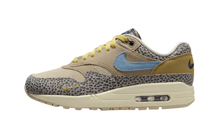 Nike Air Max 1 Safari Cobblestone - DV3027 - 001 - Men's and Women's Sneakers > Sneakers > Air Max 1 > Low - Top Sneakers