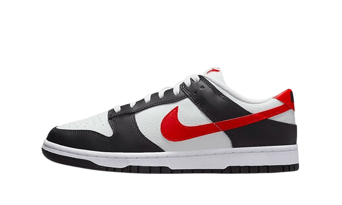 Nike Dunk Low Black White Red - FB3354 - 001 - Men's and Women's Sneakers > Sneakers > Nike Dunk > Low - Top Sneakers