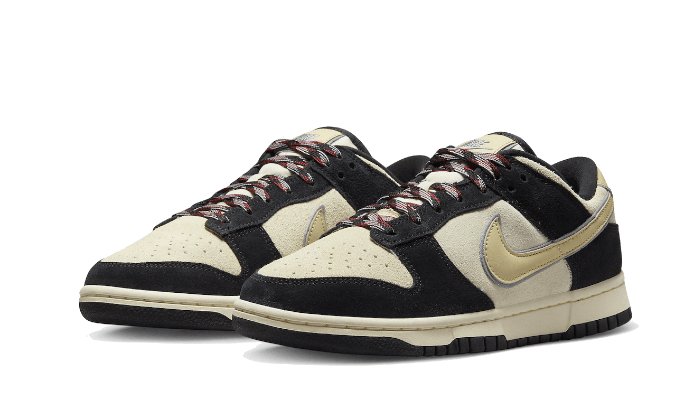 Nike Dunk Low LX Black Team Gold - DV3054 - 001 - sneakers