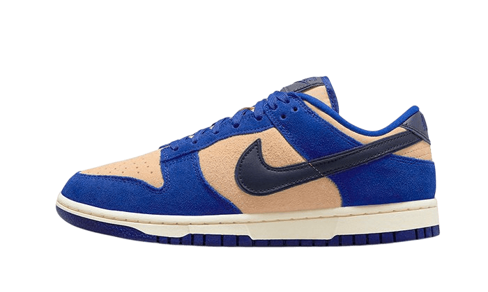 Nike Dunk Low LX Blue Suede - DV7411 - 400 - Men's and Women's Sneakers > Sneakers > Nike Dunk > Low - Top Sneakers