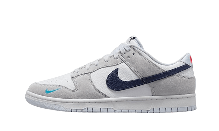 Nike Dunk Low Mini Swoosh Midnight Navy - FJ4227 - 001 - Men's and Women's Sneakers > Sneakers > Nike Dunk > Low - Top Sneakers
