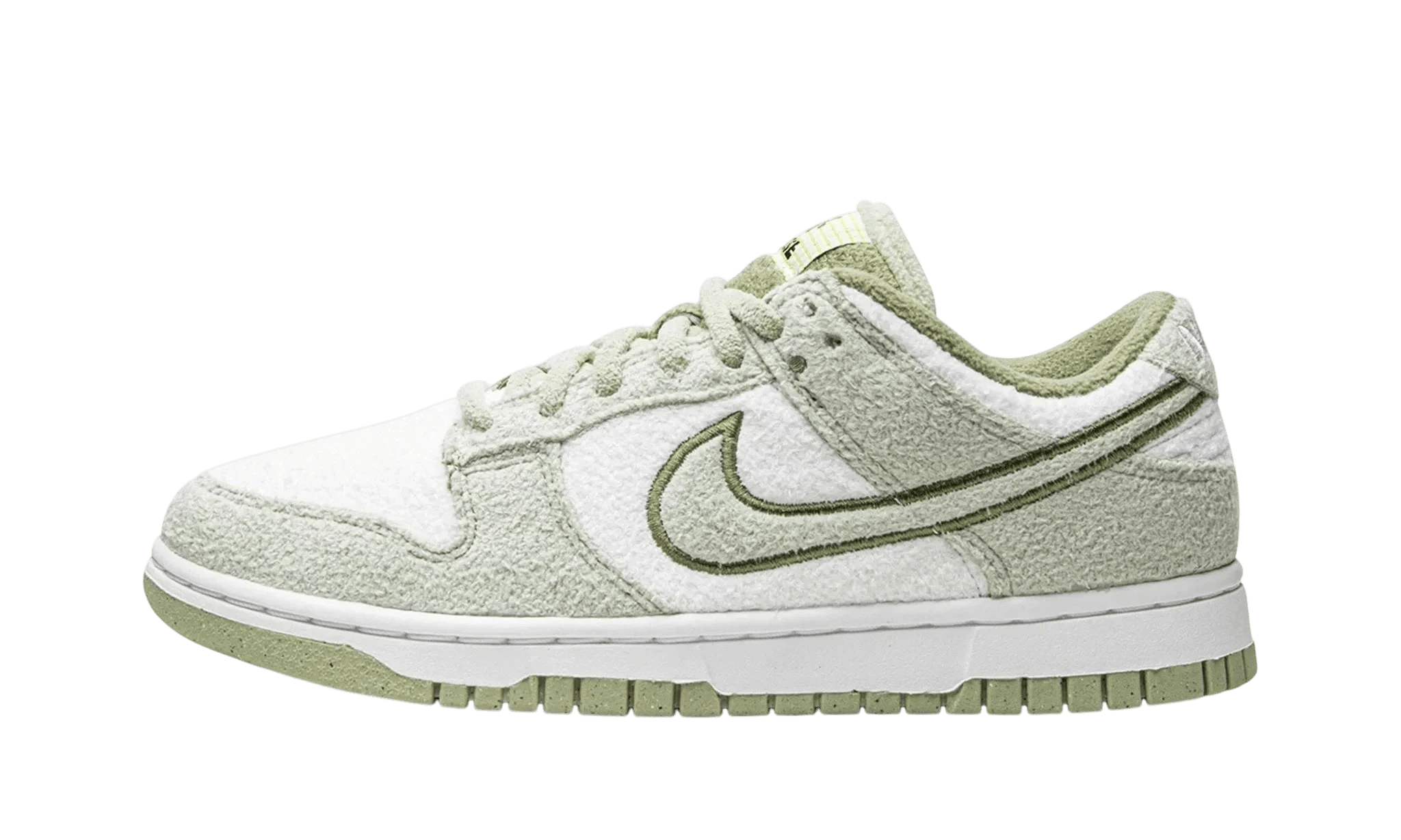 Nike Dunk Low SE "Fleece Pack - Honeydew" - DQ7579 - 300 - Men's and Women's Sneakers > Sneakers > Nike Dunk > Low - Top Sneakers