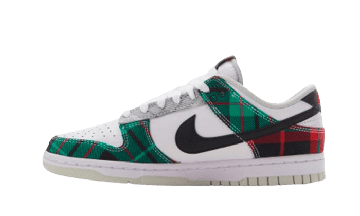 Nike Dunk Low Tartan Plaid - DV0827 - 100 - Men's and Women's Sneakers > Sneakers > Nike Dunk > Low - Top Sneakers
