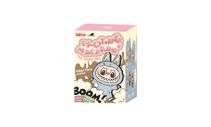 Pop Mart Labubu The Monsters Exciting Macarons Vinyl Face Blind Box - PM - PMLTME - MULTI - 1 - collectibles