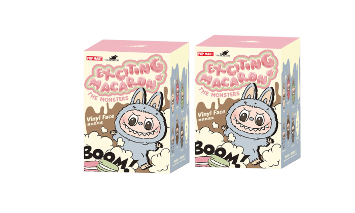 Pop Mart Labubu The Monsters Exciting Macarons Vinyl Face Blind Box - PM - PMLTME - MULTI - 2 - collectibles
