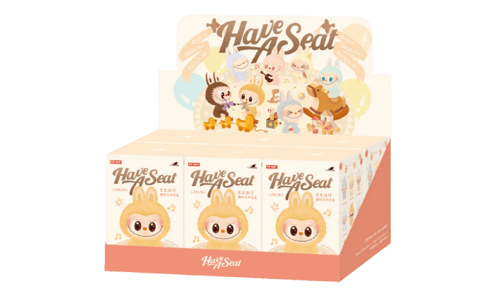 Pop Mart Labubu The Monsters Have a Seat Vinyl Plush Sealed Case - PM - PMLTMH - SET - collectibles