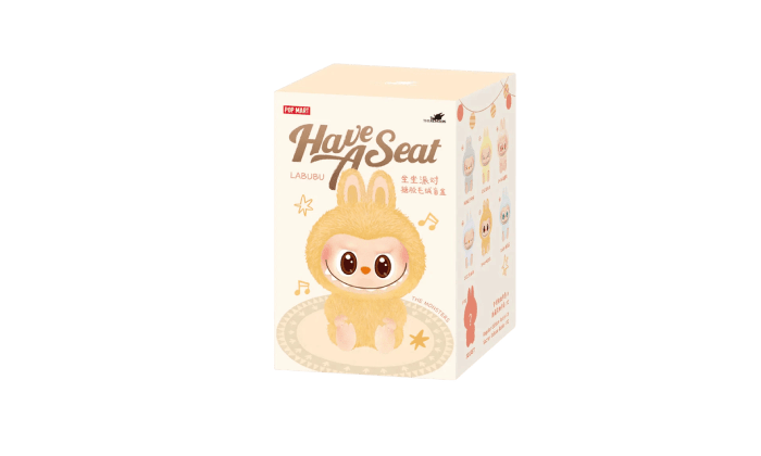 Pop Mart Labubu The Monsters Have a Seat Vinyl Plush Sealed Case - PM - PMLTMH - SINGLE - collectibles
