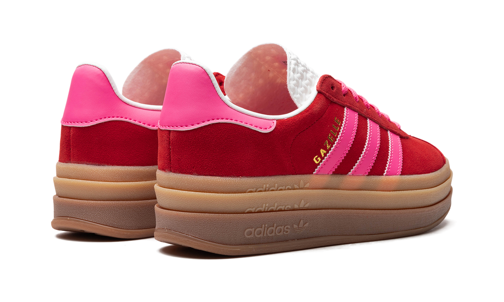 Adidas Gazelle Bold Collegiate Red / Lucid Pink