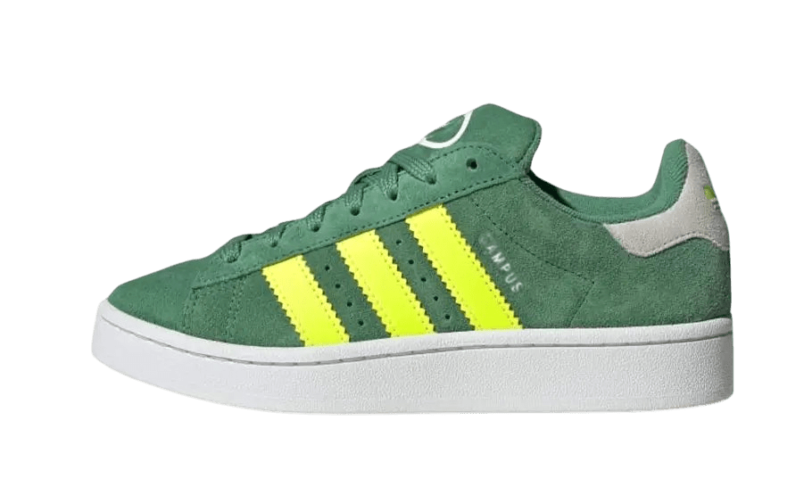 Adidas Campus 00s Green Solar Yellow - IF3967 - Men's and Women's Sneakers > Sneakers > Adidas Campus > Low - Top Sneakers