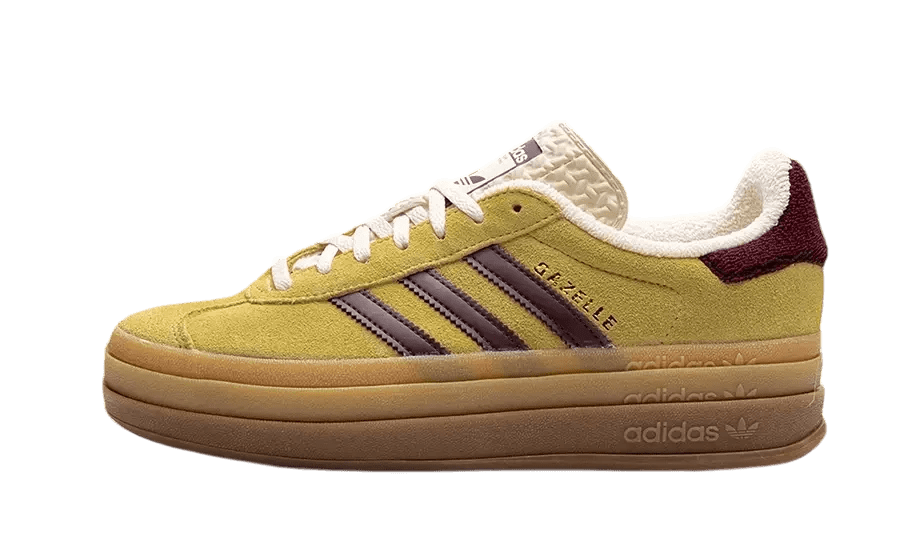 Adidas Gazelle Bold Almost Yellow - IF5937 - Men's and Women's Sneakers > Sneakers > Adidas Gazlle > Low - Top Sneakers