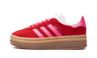 Adidas Gazelle Bold Collegiate Red / Lucid Pink