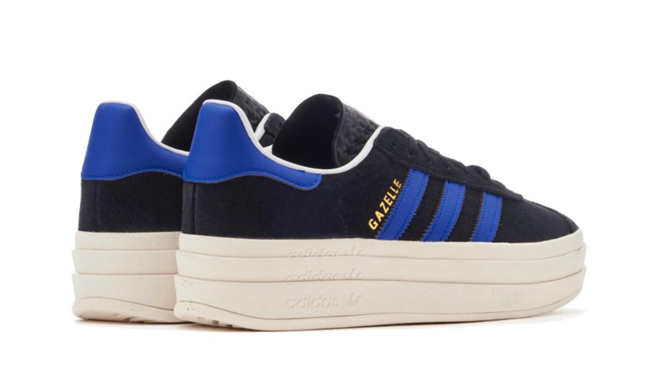 Adidas Gazelle Bold Core Black Lucid Blue - HQ4408 - sneakers