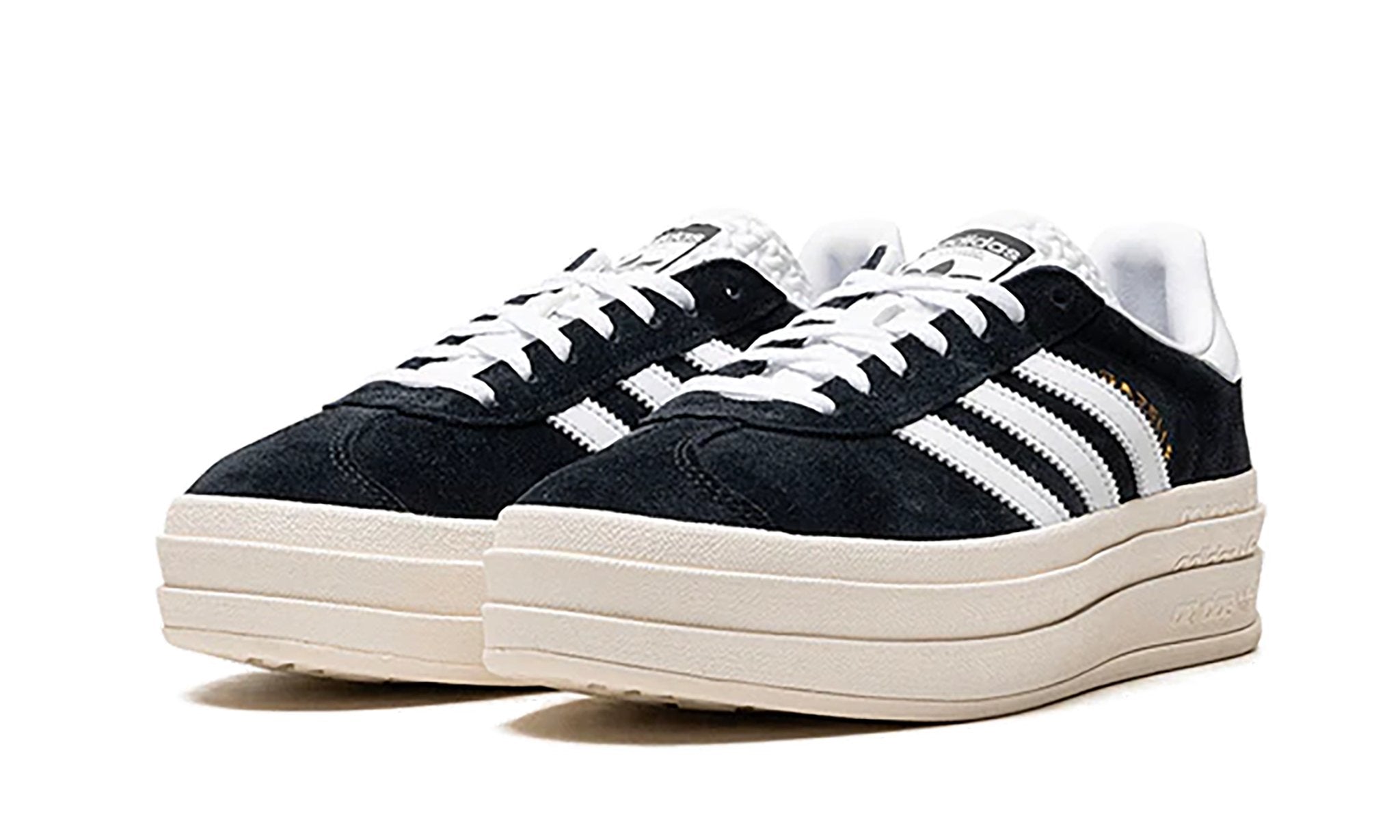 adidas Gazelle Bold Core Black White - HQ6912 - Sneakers