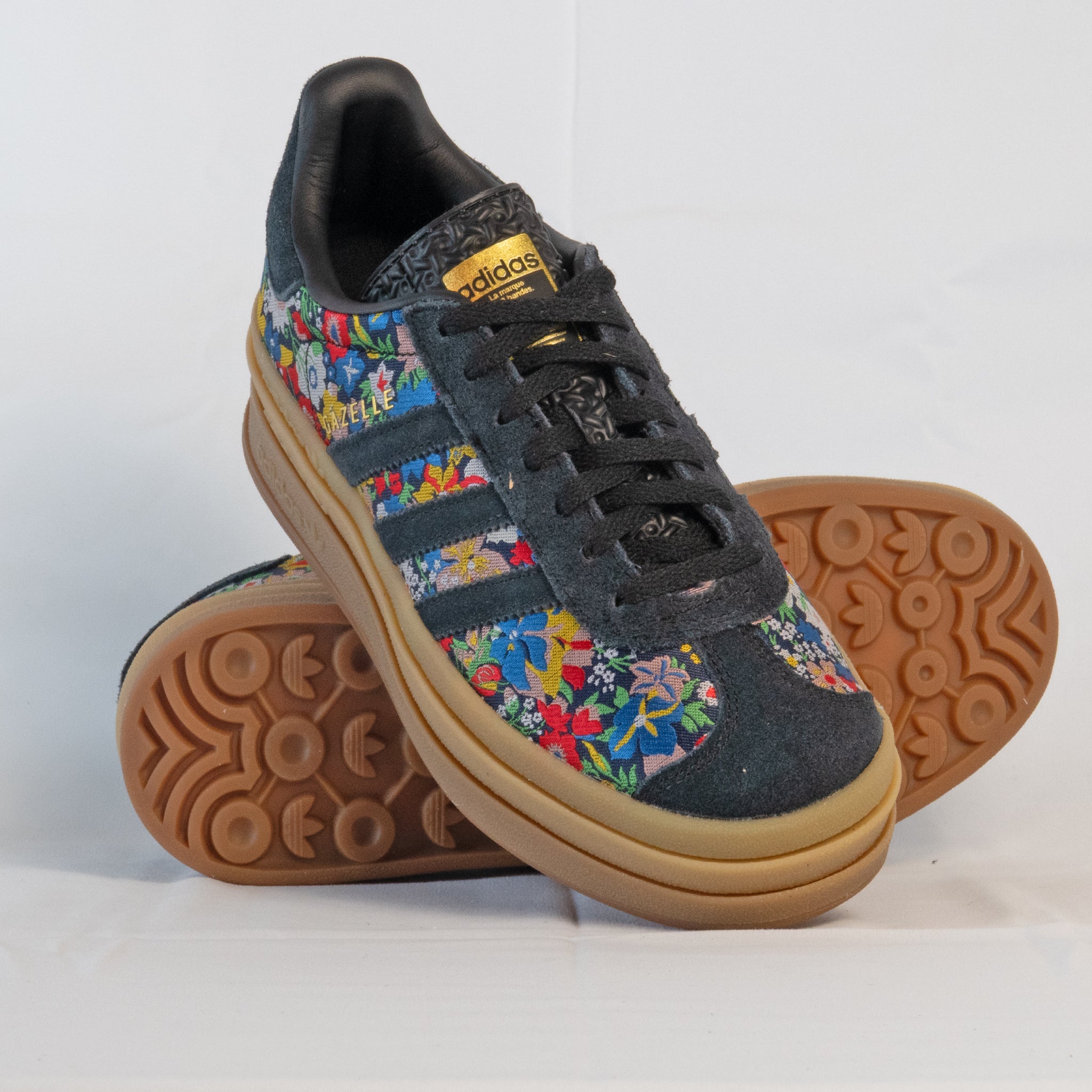 Adidas Gazelle Bold Liberty London Floral Embroidery - JI2572 - sneakers