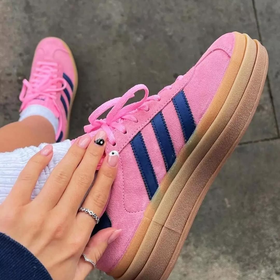 Adidas Gazelle Bold Pink Glow (W) - H06122 - Men's and Women's Sneakers > Sneakers > Adidas Gazlle > Low - Top Sneakers